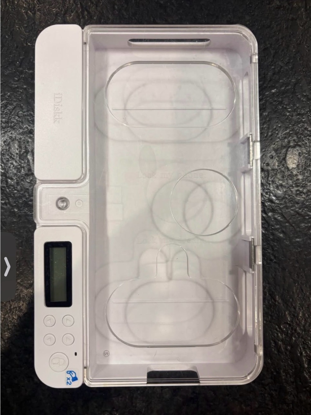 Phone lockbox with timer